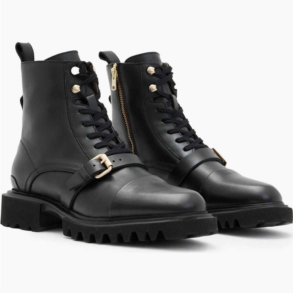 All Saints Tori Lug boot size 7